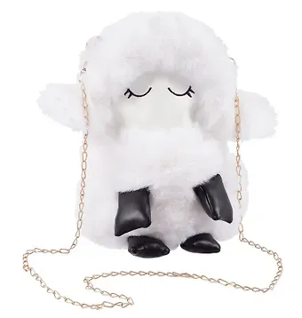 Сумочка плюшевая Овечка (30х20) (12-38092-202405-B4)