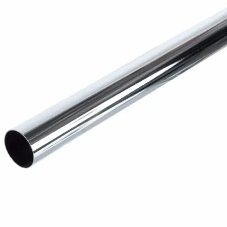 Труба круглая ⌀50 мм L-3000 мм 1 мм хром