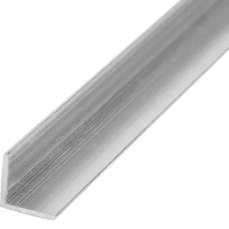 Профиль L-образный алюминий 10x10x1x1000 мм серый