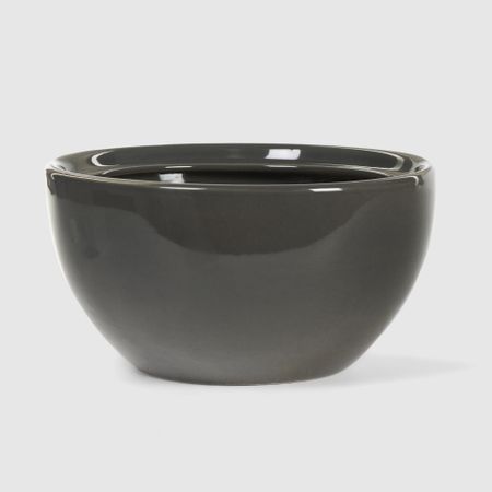 Горшок Гончар Камелия №2 темно-серый,d-22 см, h-15 см., v-2,5 л.