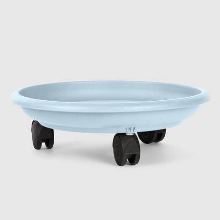 Поддон Serinova на колесах 29 см белый