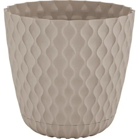 Горшок цветочный Ingreen Wave ø27 см h25.3 см v10 л пластик французский платан