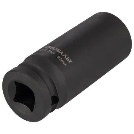 Торцевая головка ударная шестигранная Кобальт 642-333 1/2 дюймов 22 мм