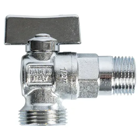 Кран шаровой угловой Bugatti Miami DN8 PN16 1/2