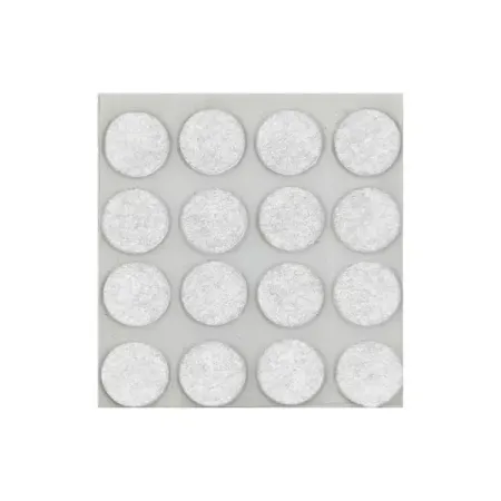 Накладка на мебельные ножки KONSENSA 20 мм круглые фетр цвет белый 16 шт. силиконовые накладки на ножки стула 8 шт