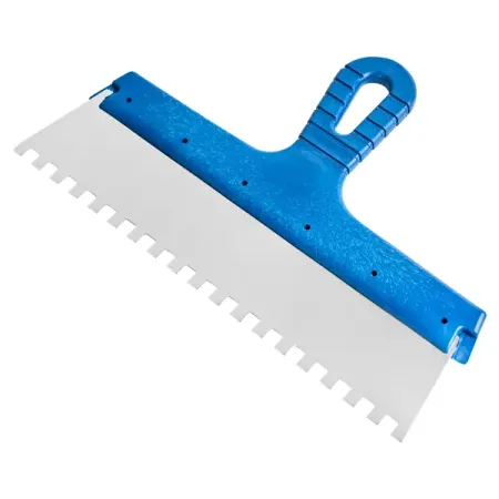 Шпатель зубчатый Интек 10108-300-008 300 мм, нержавеющая сталь, зуб 8x8 мм