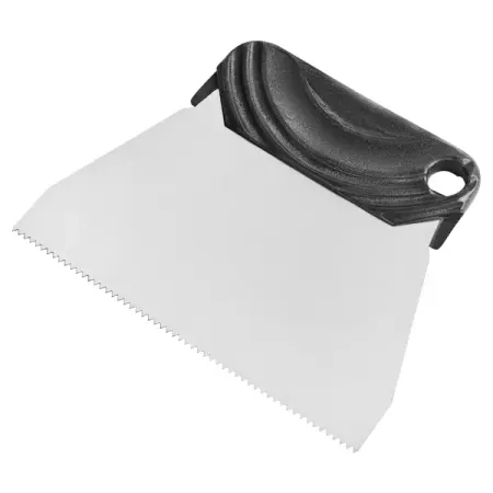 Шпатель зубчатый для клея Интек 10110-150-004 150 мм, нержавеющая сталь, зуб S3