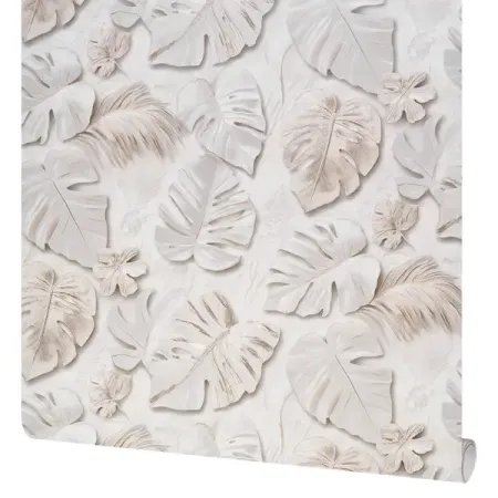 Обои флизелиновые Victoria Stenova Madeira бежевые 1.06 м VS585555