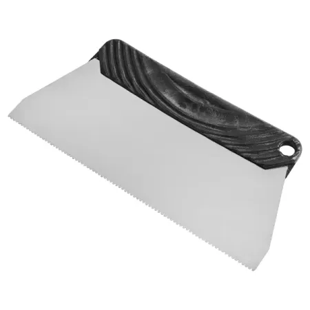 Шпатель зубчатый для клея Интек 10110-250-А2 250 мм, нержавеющая сталь, зуб A2