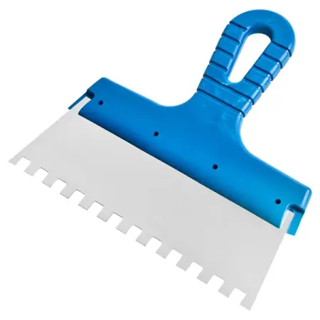 Шпатель зубчатый Интек 10108-200-008 200 мм, нержавеющая сталь, зуб 8x8 мм