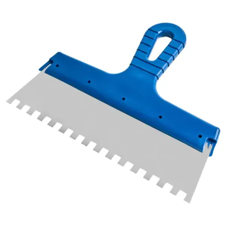 Шпатель зубчатый Интек 10108-250-008 250 мм, нержавеющая сталь, зуб 8x8 мм