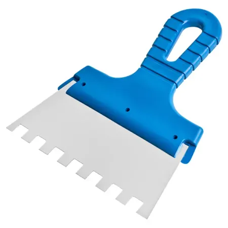 Шпатель зубчатый Интек 10108-150-010 150 мм, нержавеющая сталь, зуб 10x10 мм