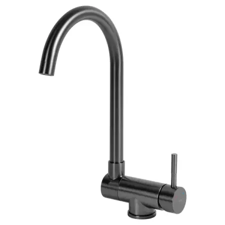 Смеситель для кухни Vidage общая высота 35 см цвет черный