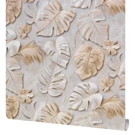 Обои флизелиновые Victoria Stenova Madeira серые 1.06 м VS585556