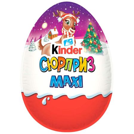 Шоколад Kinder Сюрприз Maxi 100 г
