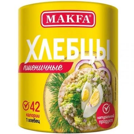Хлебцы Макфа хрустящие зерновые пшеничные 100 г