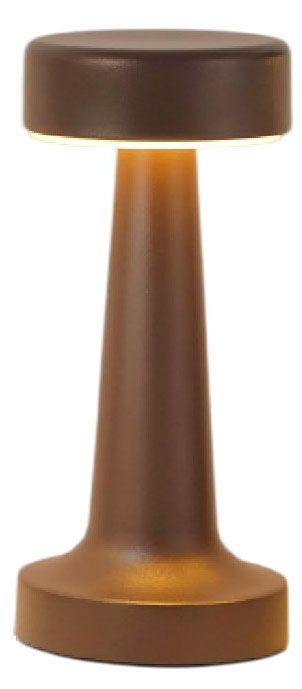 Лампа светодиодная LN-01BR коричневая, 9х21 см