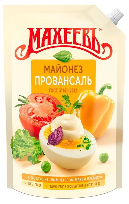 Майонез МАХЕЕВЪ Провансаль 50,5%, 630 мл