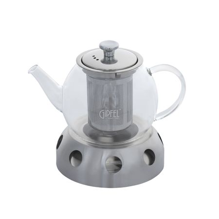 Чайник заварочный Gipfel 600 мл с подставкой подшипник jzn нержавеющая   6800 6801 6802 6803 6804 6805 6806 6807 2rs zz