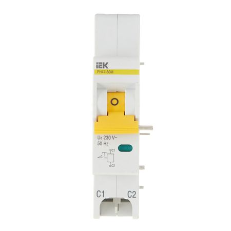 Расцепитель независимый RN для ВА47-60M слева IEK Karat РН47-60М 230 В на DIN-рейку (MVA31D-RN-1)