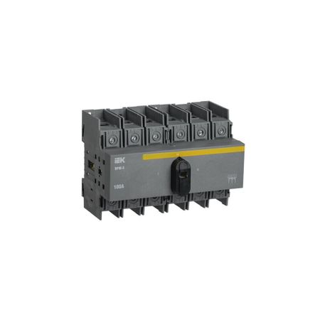 Выключатель-разъединитель IEK Karat ВРМ-3 3P 100А 400-690 В на DIN-рейку (MVR30-3-100)