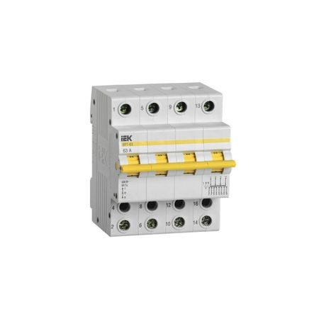 Выключатель-разъединитель IEK Karat ВРТ-63 4P 63А 400 В на DIN-рейку (MPR10-4-063)