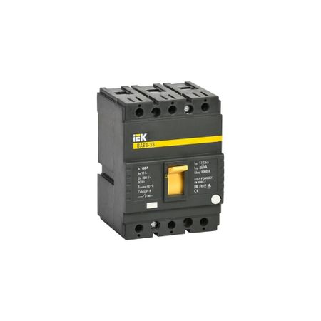 Автоматический выключатель в литом корпусе IEK Karat ВА88-33 3P 160А 35 кА 400 В (SVA20-3-0160)