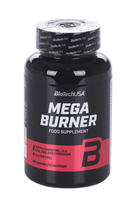 Жиросжигатель BioTechUSA Mega Burner, 90 шт, капсулы