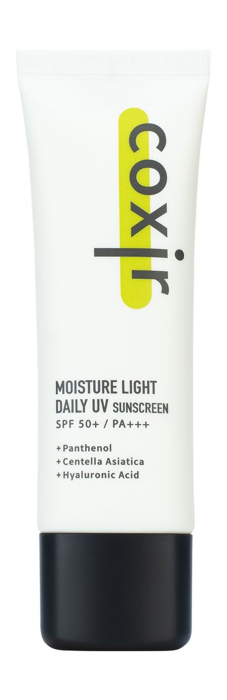Coxir Moisture Light Daily UV Sunscreen SPF 50+ PA+++ 5 шт высокомощные ультрафиолетовые светодиоды qingying 5w 365 430nm