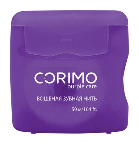 Corimo Dent Lab. Purple Care Вощеная зубная нить нить зубная president classic свежая мята вощеная флосс 50м
