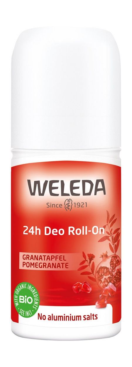Weleda Pomegranate 24h Deo Roll-On дезодорирующий стерилизатор для холодильника домашний кухонный очиститель озона сохраняющий свежесть перезаряжаемый дезодорант