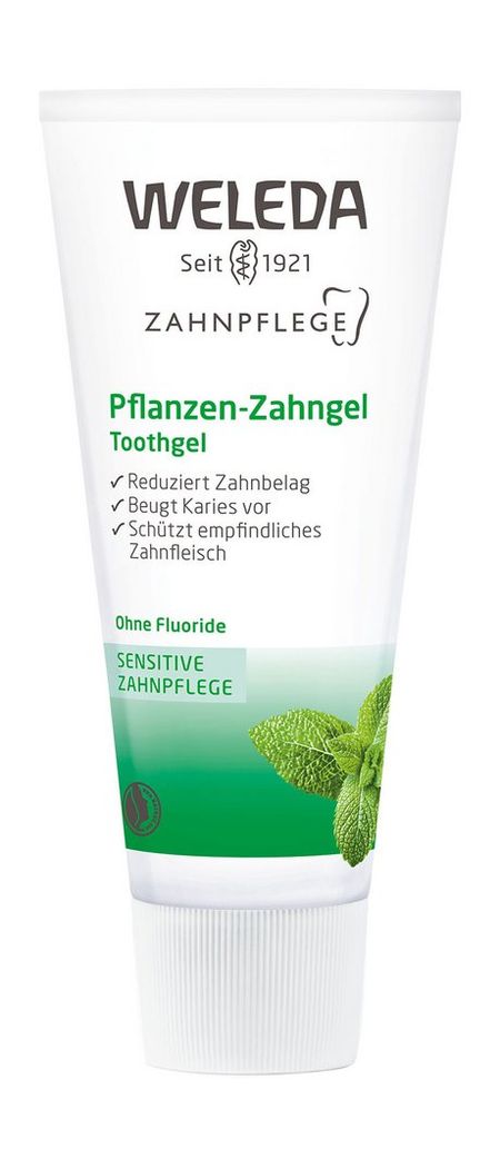 Weleda Sensitive Plant Toothgel фагодент гель с бактериофагами для защиты десен и полости рта 50мл
