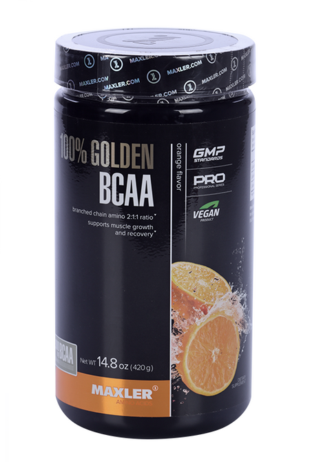 Golden BCAA 100% Maxler Orange, 420 г