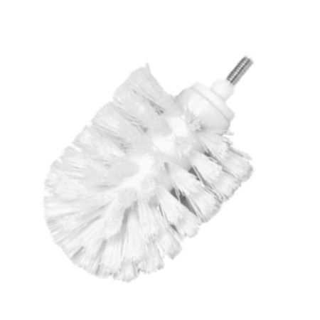 Ерш без ручки WasserKraft пластик хром/белый (K-013)