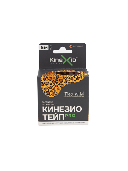 Кинезио-тейп Kinexib Pro Wild (5м*5см) Леопард