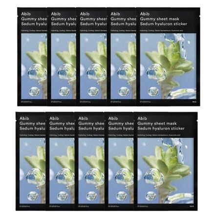 Маска для лица ABIB Тканевая маска Gummy Sheet Mask Sedum Hyaluron Sticker мармелад лукоморье жевательный gummy bears 250 г