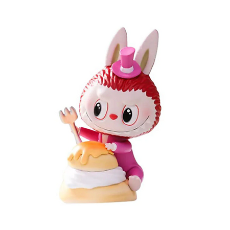 Мягкая игрушка POP MART Игрушка-сюрприз LABUBU Dessert Collection Puff,1 шт,9 см