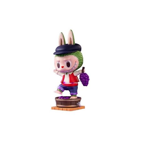 Мягкая игрушка POP MART Игрушка LABUBU Fruit Elf Collection Grapes, 9см