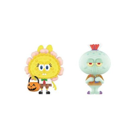 Мягкая игрушка POP MART Игрушка-сюрприз The Monsters Spongebob, jack-o'-lantern octopus brother x SPOOKYs, 9 см беспроводная дрель jack life