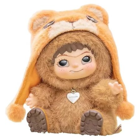 Интерактивная игрушка LETSVAN Игрушка WAKUKU Fuzzy Collection Bear Plush Toy холщовый для карандашей kawaii bear cat