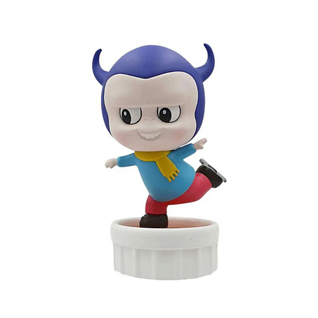 Мягкая игрушка POP MART Игрушка-сюрприз LABUBU Dessert Collection Caramel brûlée