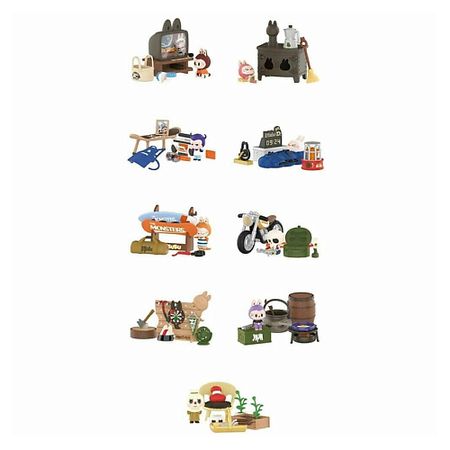 Мягкая игрушка POP MART Игрушка LABUBU THE MONSTERS Elf's Home, рандомный товар, 1шт, 7см