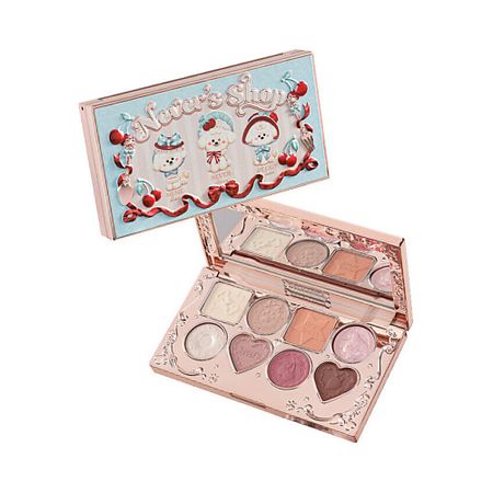 Палетка FLOWER KNOWS Палетка теней для век Never's Shop Eyeshadow Palette