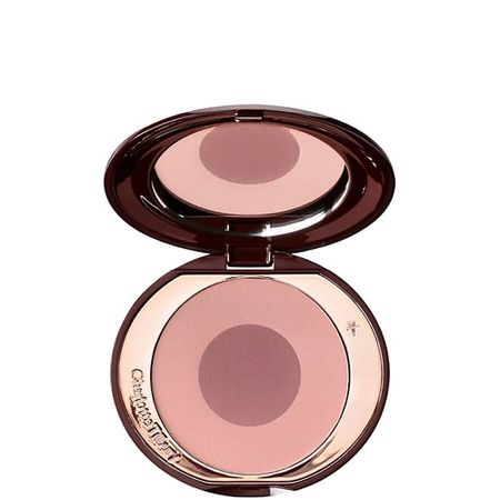 Румяна CHARLOTTE TILBURY Двухцветные румяна Cheek To Chic тинт для губ и щек divage chic touch мультифункциональный кремовый тон 03 персиково розовый