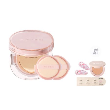 Набор средств для лица MISTINE Набор Soft Matte Essence Air Cushion Pink Edition + Аксессуары аксессуары для блокнота fromthenon
