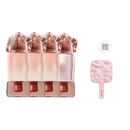 Набор средств для губ MISTINE Набор Thai Latte: Блеск + Матовая губная помада + Зеркало