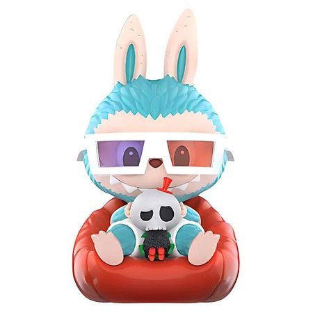 Мягкая игрушка POP MART Игрушка-сюрприз LABUBU Sofa TV Five Anniversary Limited Edition, 9 см мягкая игрушка youtooz мягкая игрушка ruined glamrock bonnie из five nights at freddy s 22 см