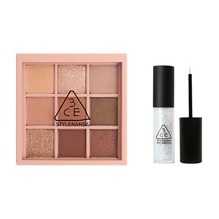 Набор средств для глаз 3CE Набор: Палетка теней Multi Eye Color Palette + Подводка Eye Switch wallpad gold 1 4 gang dimmer switch