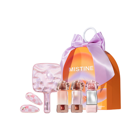 Набор средств для лица MISTINE Thai Latte Gift Set Набор для макияжа губ с аксессуарами масло для тела thai traditions кокосовое масло массажное натуральное для тела лица волос от растяжек кокос апельсин