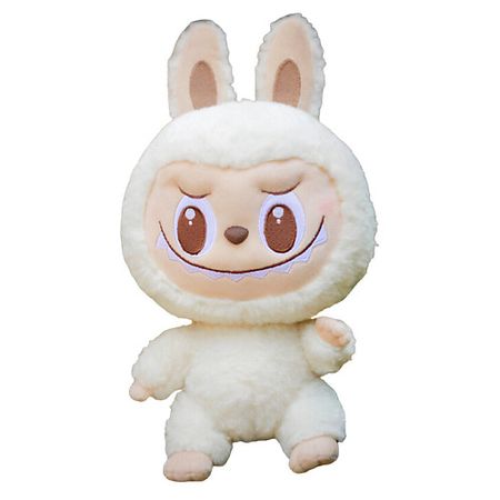 Мягкая игрушка POP MART Игрушка-сюрприз LABUBU THE MONSTERS Classic Collection White, 9 см